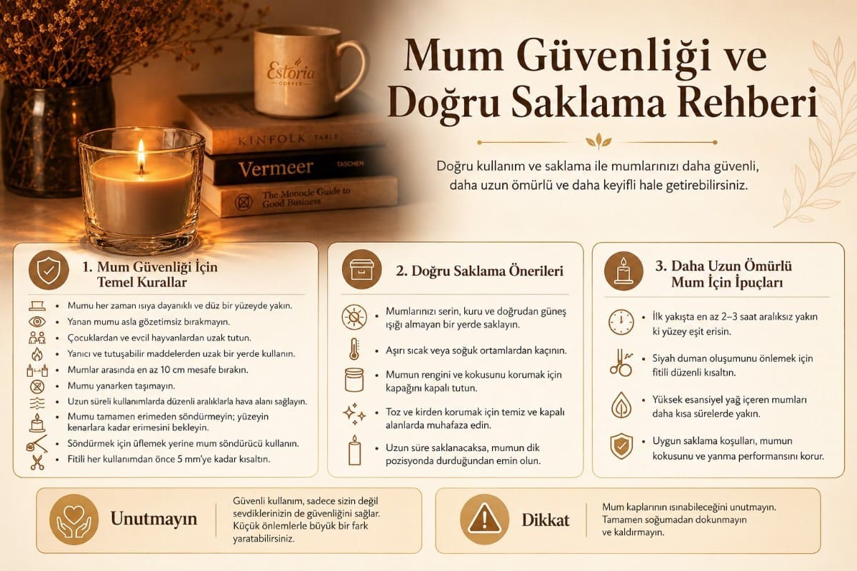 Mum Güvenliği ve Doğru Saklama Rehberi